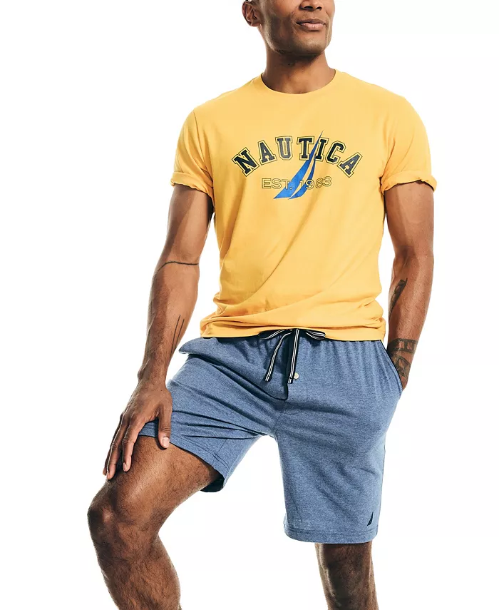 

Трикотажные пижамные шорты Nautica, синий