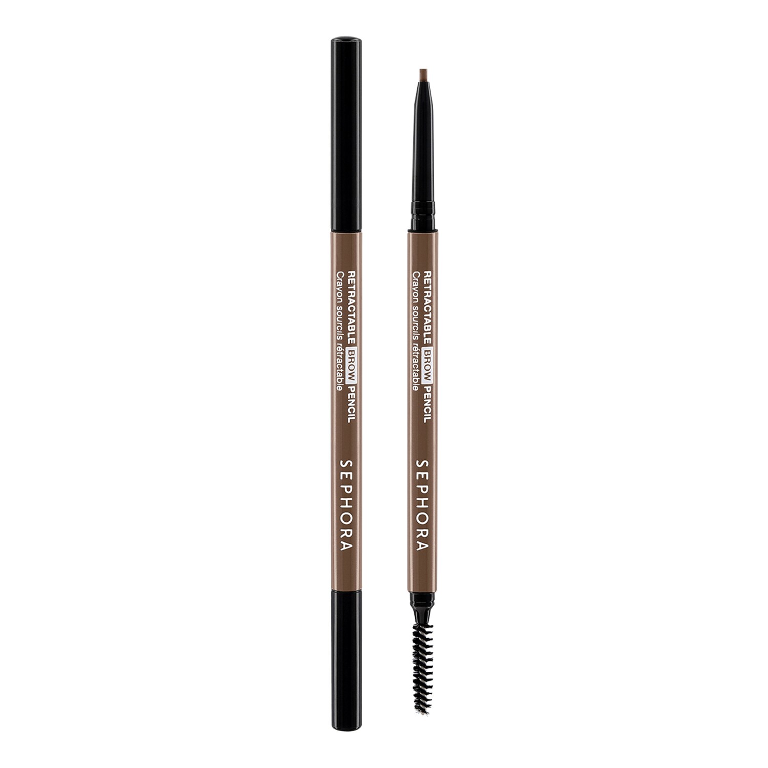 

Карандаш для бровей с выдвижным механизмом RETRACTABLE BROW PENCIL Sephora Collection, 04 Midnight Brown (0,08 g)