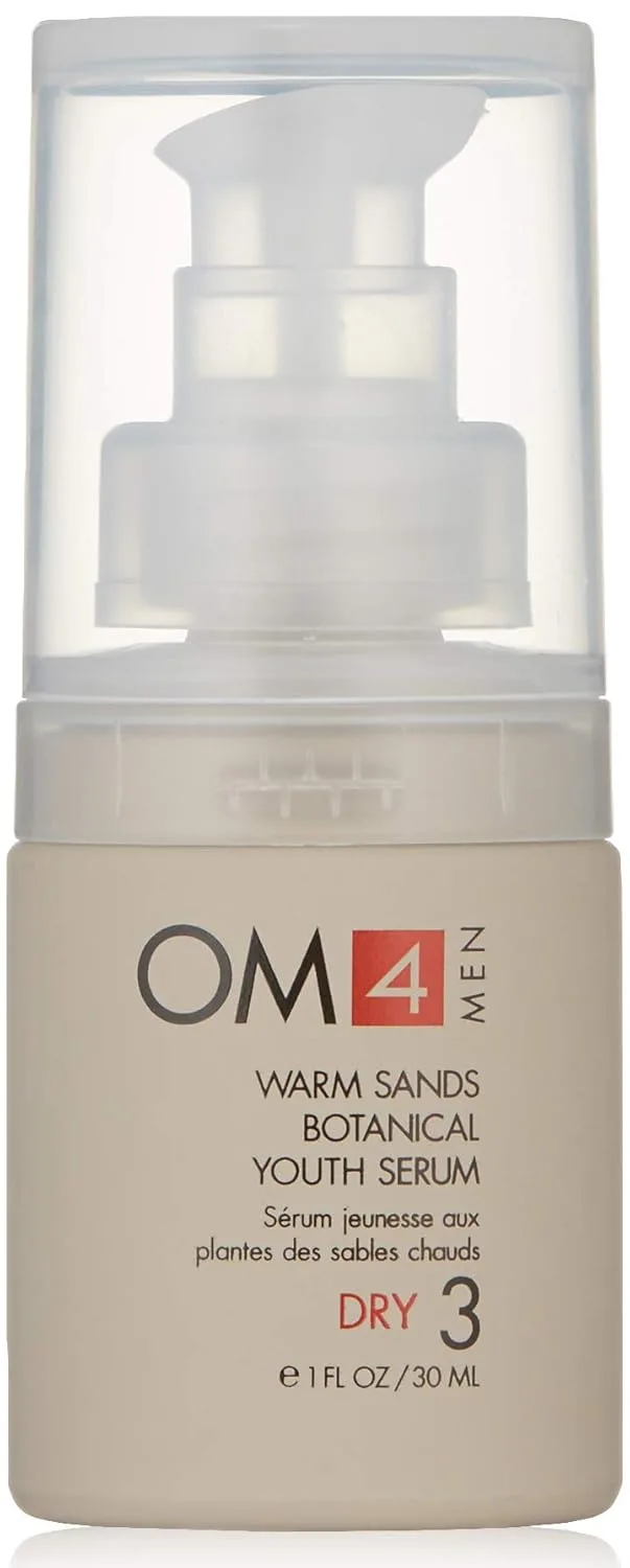 Сыворотка Organic Male — OM4 Dry STEP : Warm Sands Botanical Youth Serum - Средство по уходу за кожей для мужчин с