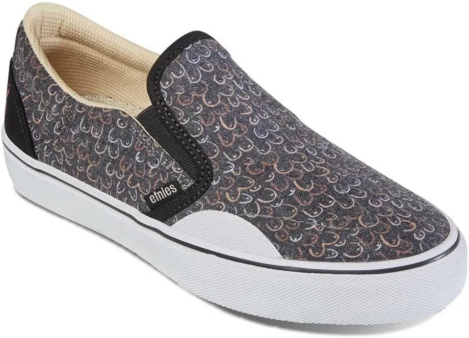 Мужские скейтбордические кроссовки Etnies Marana Slip X B4bc, Black/Brown — фото 4