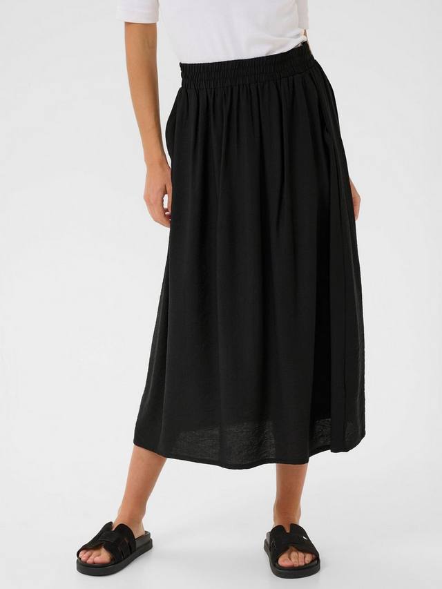 

Rea юбка миди трапеция KAFFE, Black Deep