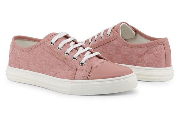 Кроссовки gg low 'soft pink' Gucci, розовый — фото 4