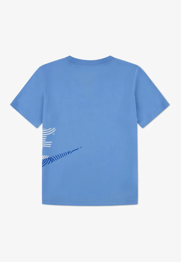 Футболка с принтом Nike Sportswear, University Blue — фото 2