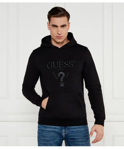 

Толстовка beau Regular fit Guess Jeans, черный