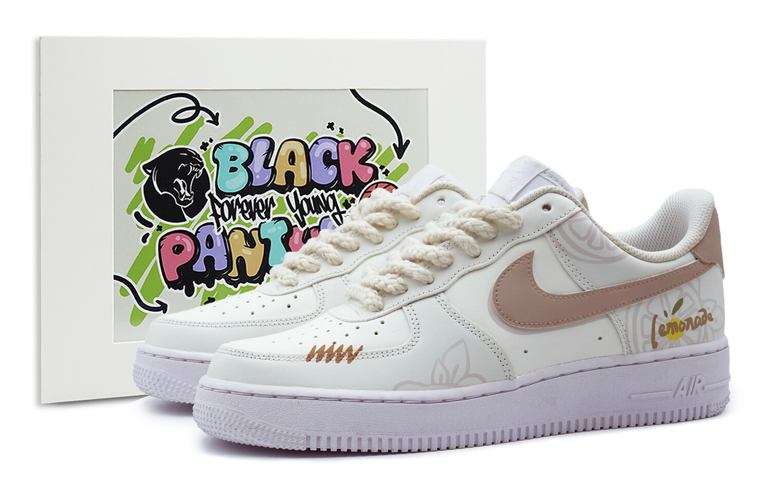 

Кроссовки для скейтбординга Air Force 1 женские, низкие, белые/коричневые Nike, Коричневый, Кроссовки для скейтбординга Air Force 1 женские, низкие, белые/коричневые Nike