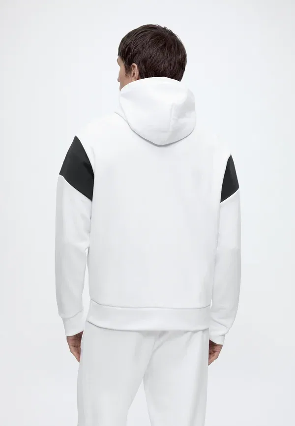 Толстовка на молнии Boss Union saggy zip up sweatshirt, белый — фото 3