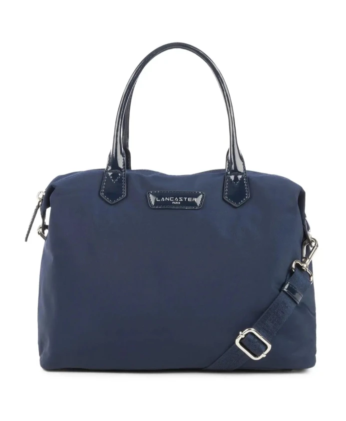 

Базовая лакированная сумка Vernis синего цвета Lancaster, синий