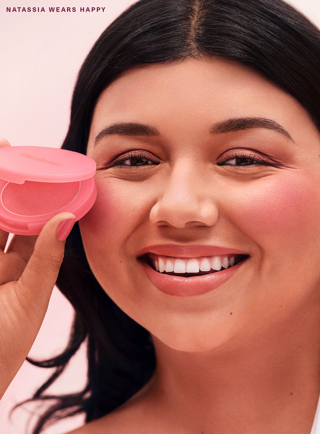 

Матовые упругие румяна Soft Pinch Rare Beauty, цвет happy/cool pink, 6.4 гр