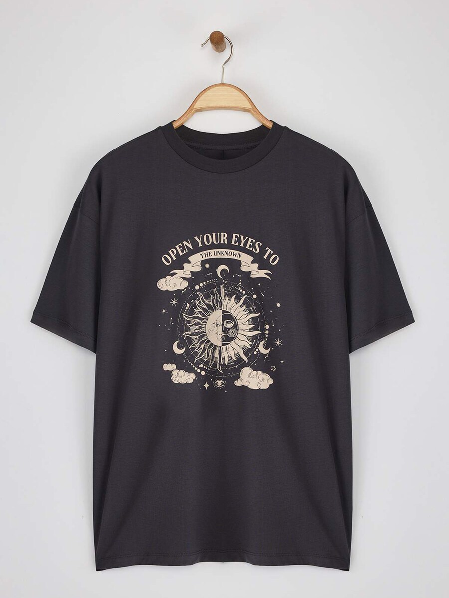 

Футболка Trendyol, Anthracite