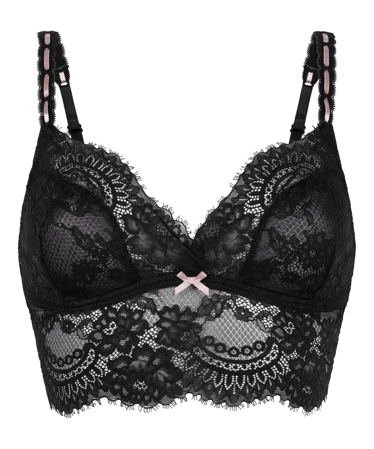 

Hunkemöller Бюстгальтер Triangle 'Dorothy' в черном цвете