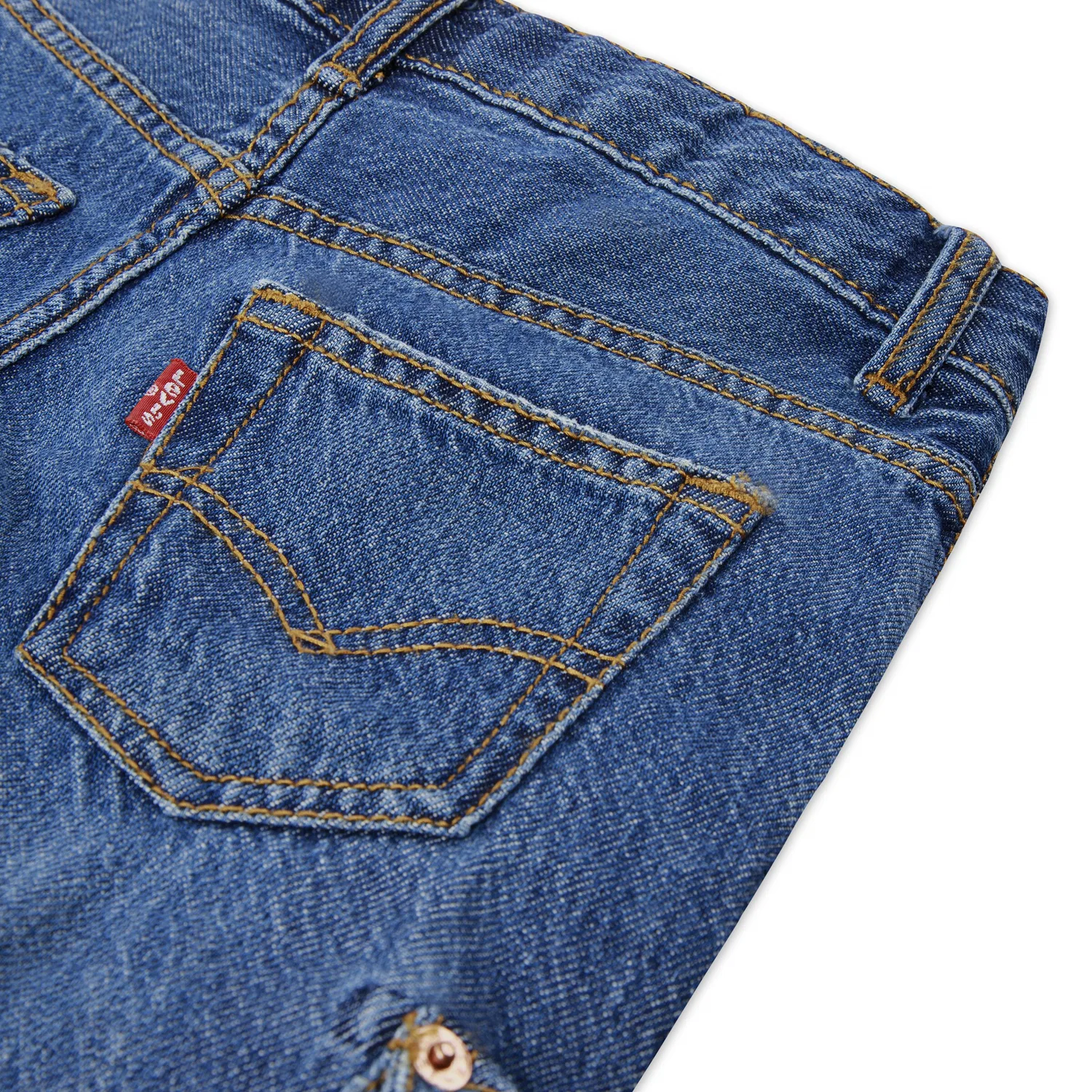 Обычные джинсы Levi'S Kids, Blue Denim — фото 4