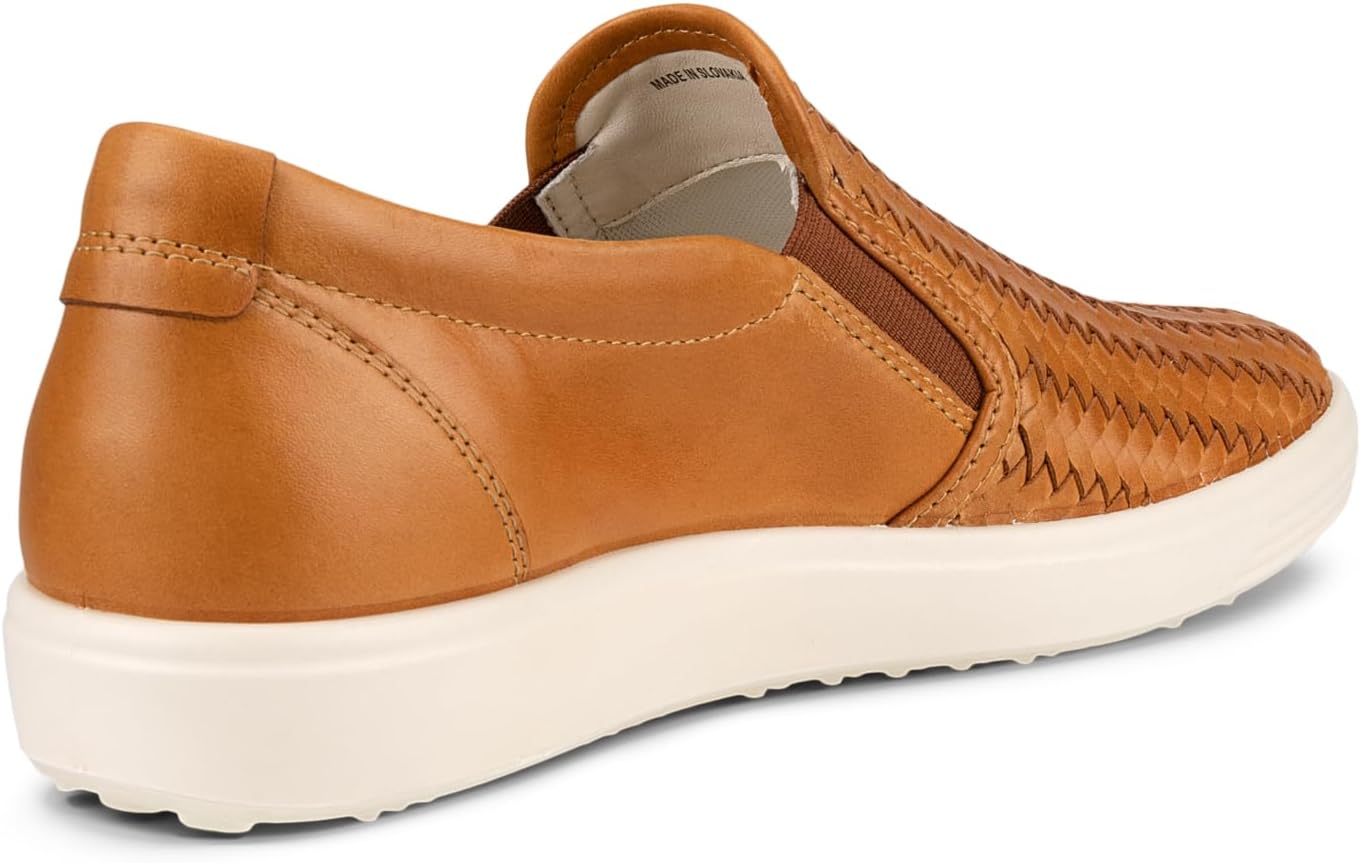 Мужские лоферы ECCO Soft 7 Woven Slip on 2.0, Lion — фото 2
