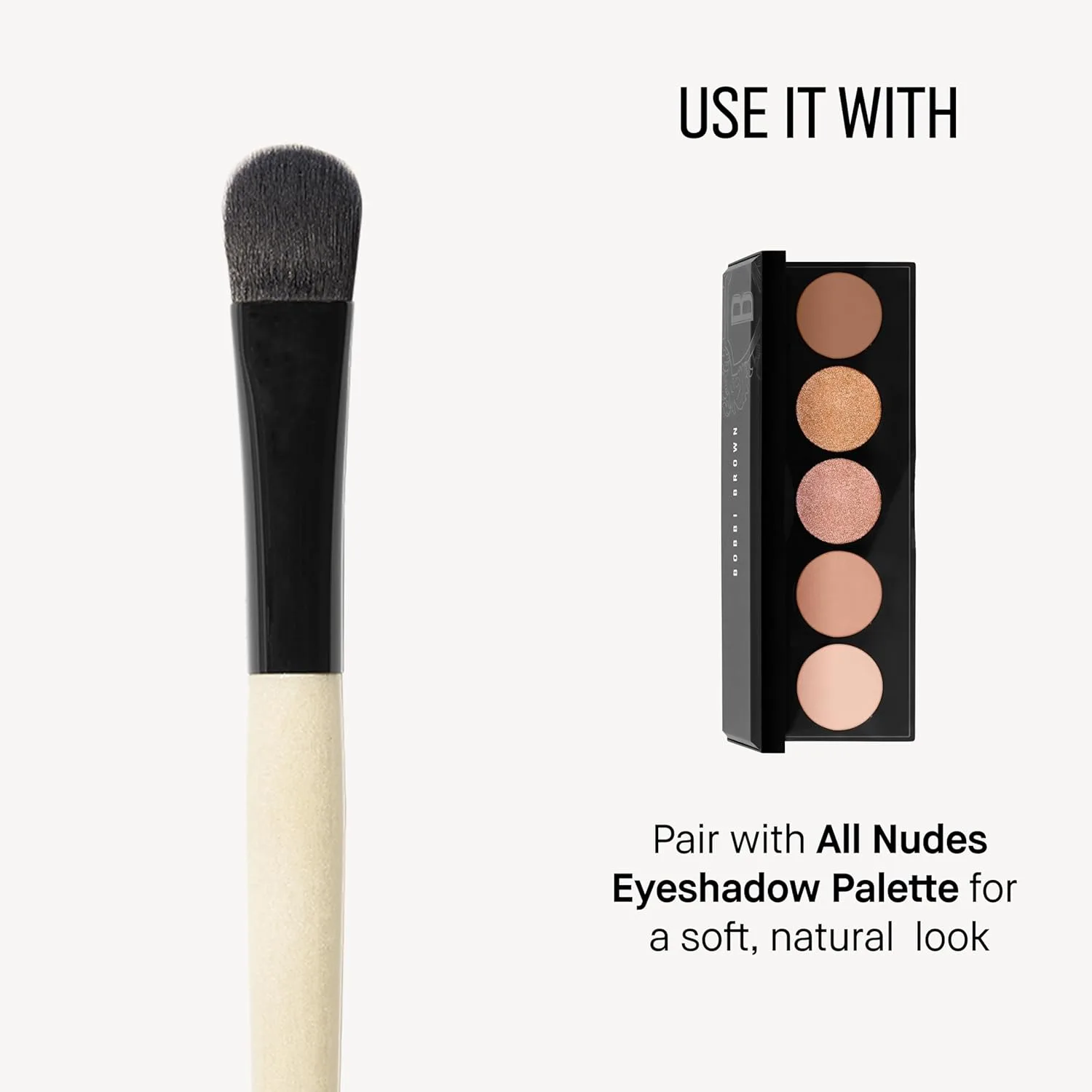 Кисть для теней Bobbi Brown | Кисти для контурирования, растушевки и создания эффекта растушевки для гладкого нанесения теней, Multicolor — фото 4