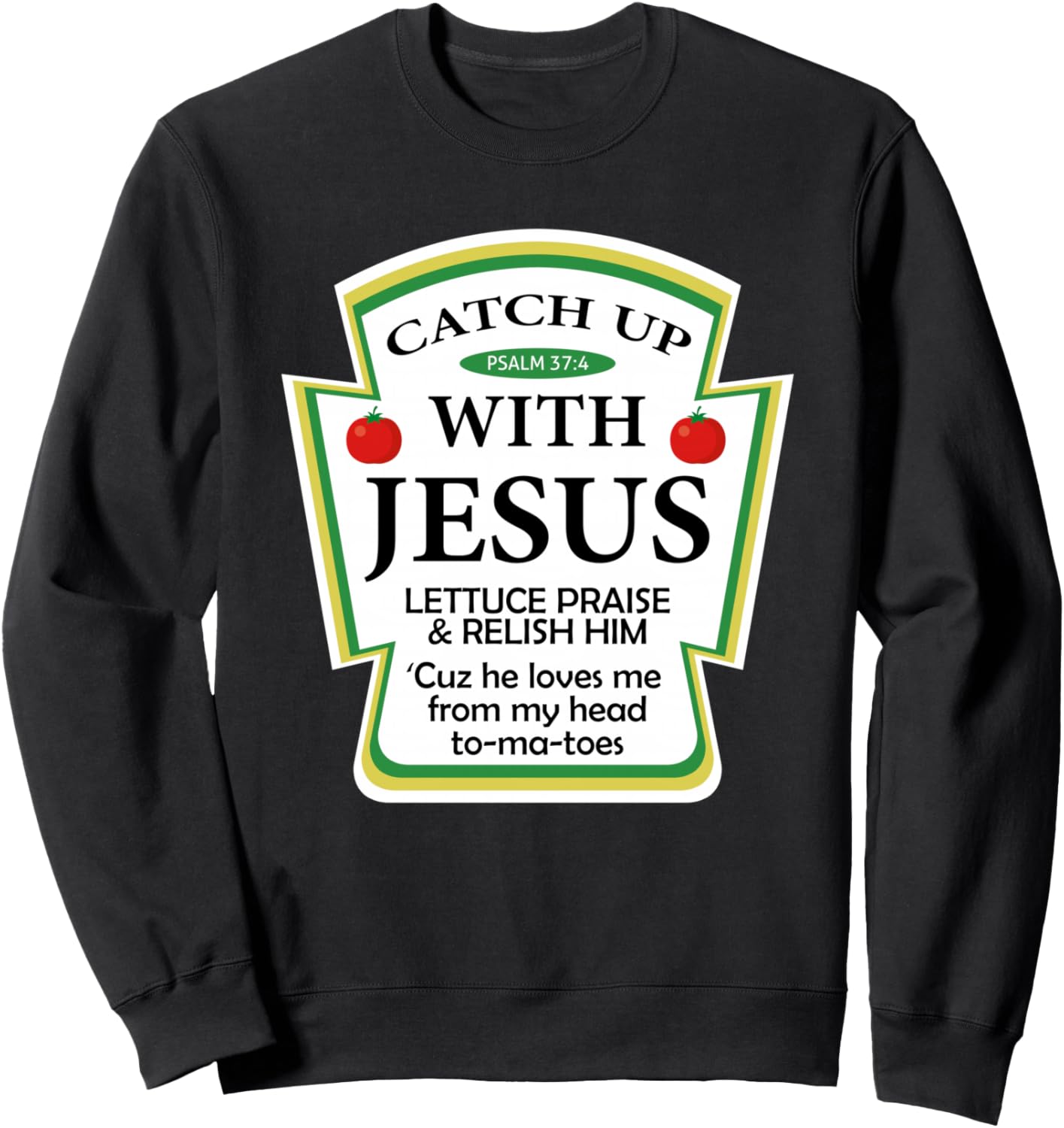 

Толстовка с надписью «Catch Up With Jesus Ketchup» - забавный подарок для христиан, черная Catchup With Jesus Hoodie By T&T, Черный, Толстовка с надписью «Catch Up With Jesus Ketchup» - забавный подарок для христиан, черная Catchup With Jesus Hoodie By T&