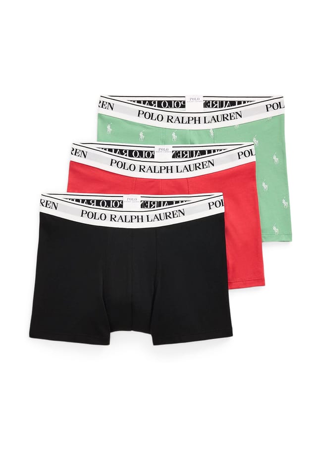 

Штаны 3 пары короткие Polo Ralph Lauren, черный