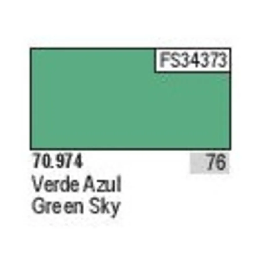 

Зеленое небо, Model Color - Greens