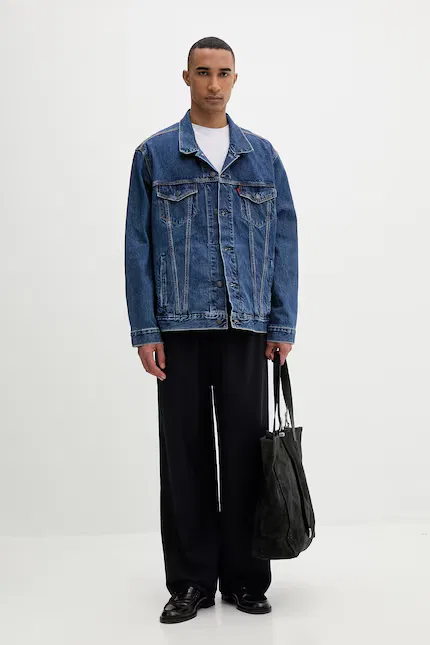 Куртка джинсовая THE TRUCKER JACKET Levi's, синий — фото 2