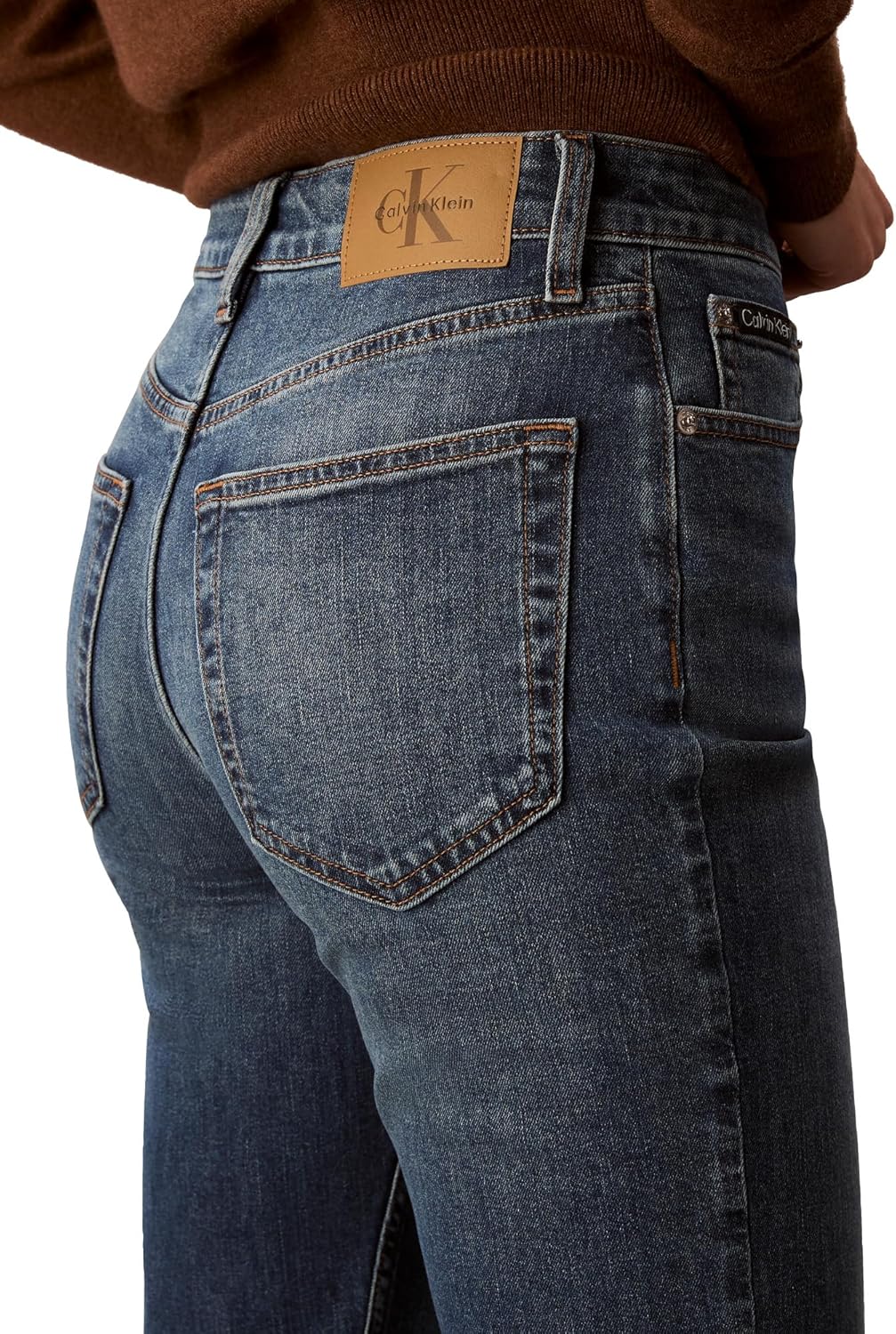 Женские джинсы Calvin Klein Slim Fit с высокой талией, Riverwood — фото 3