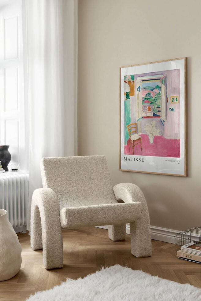 

Плакат la fenetre overte Postery, 70x100 см, розовый