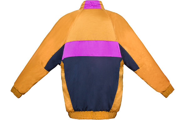 Куртка Air Jordan Wings Suit Jacket Obsidian/ Desert Ochre/Vivid Purple, желтый — фото 2