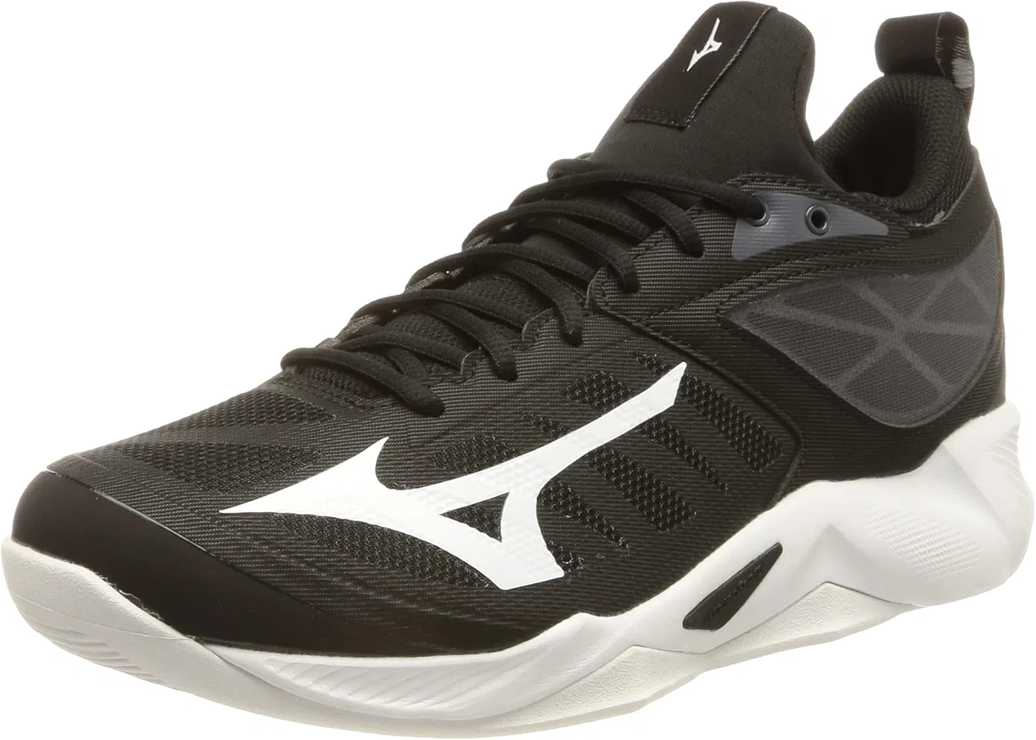 Кроссовки Mizuno Men's Wave Measurements: Trainers, Black White Ebony