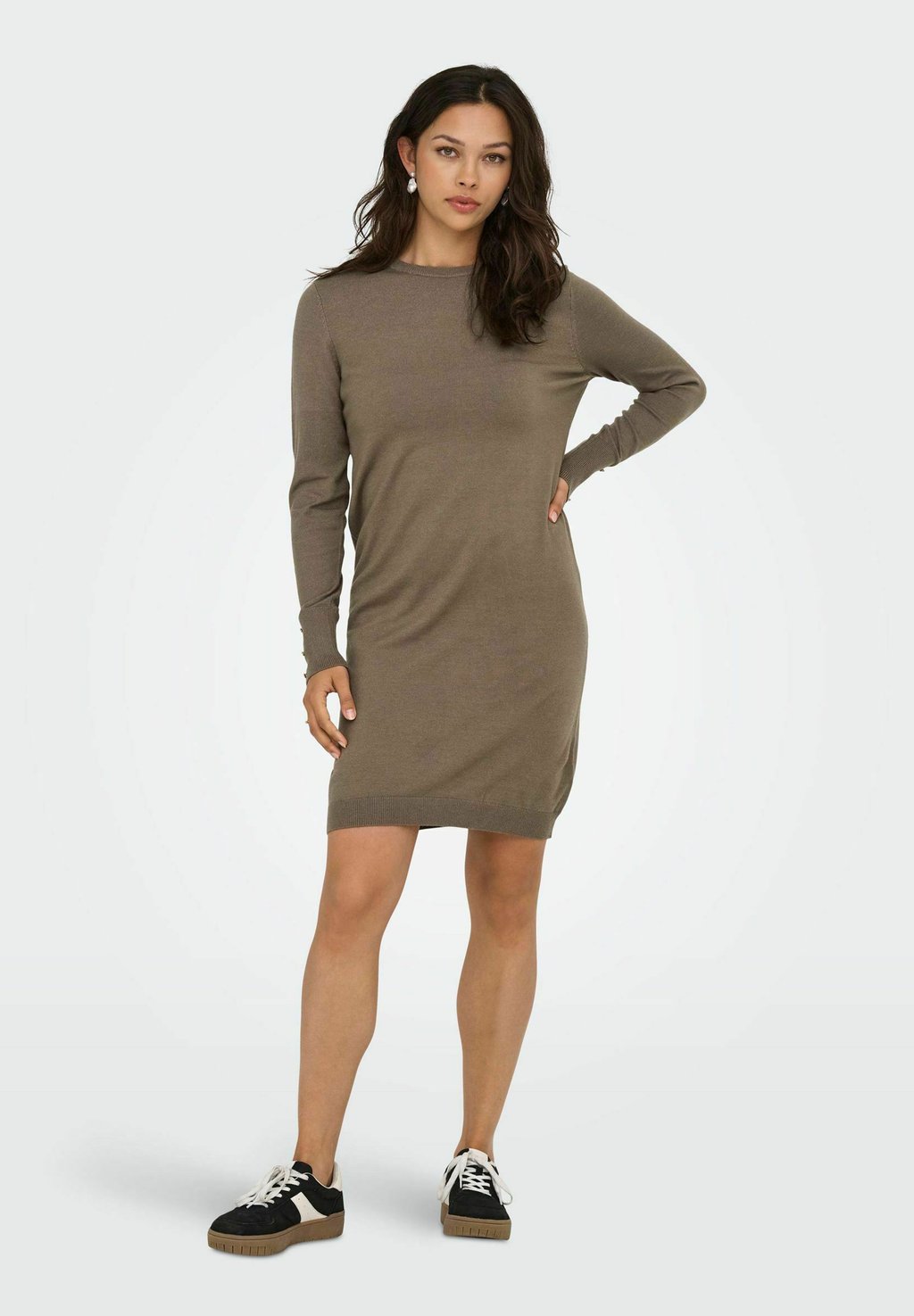 

Платье-джемпер MALOU MIDI JDY, коричневый