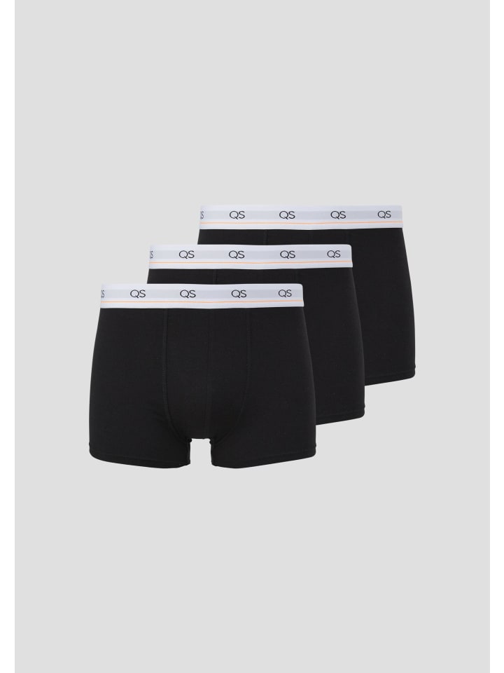 

QS Боксерские шорты 9999_черного цвета