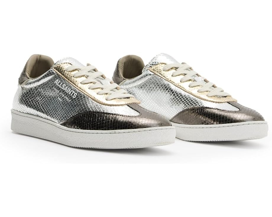 

Кроссовки AllSaints Thelma Met Sneakers, цвет Silver Multi