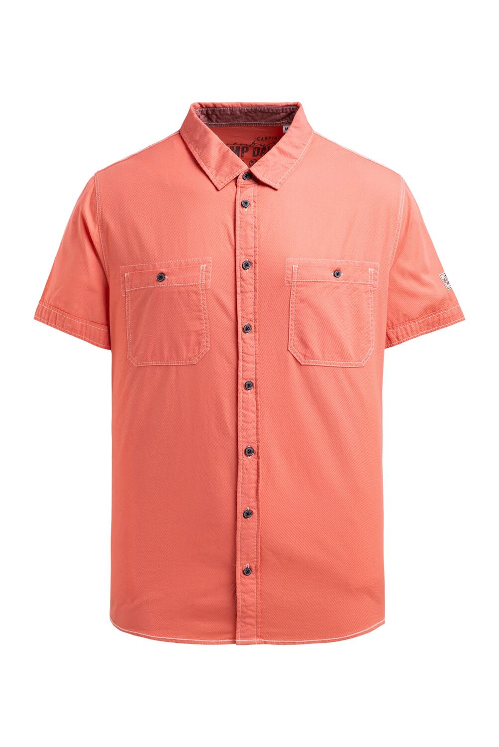 

CAMP DAVID Рубашка на пуговицах Regular fit в оранжевом цвете