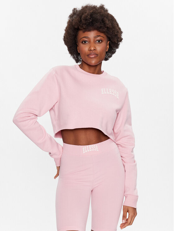 

Укороченная толстовка Ellesse, розовый