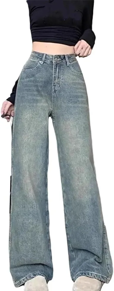 

Женские джинсы Wide Leg с высокой талией и свободным кроем