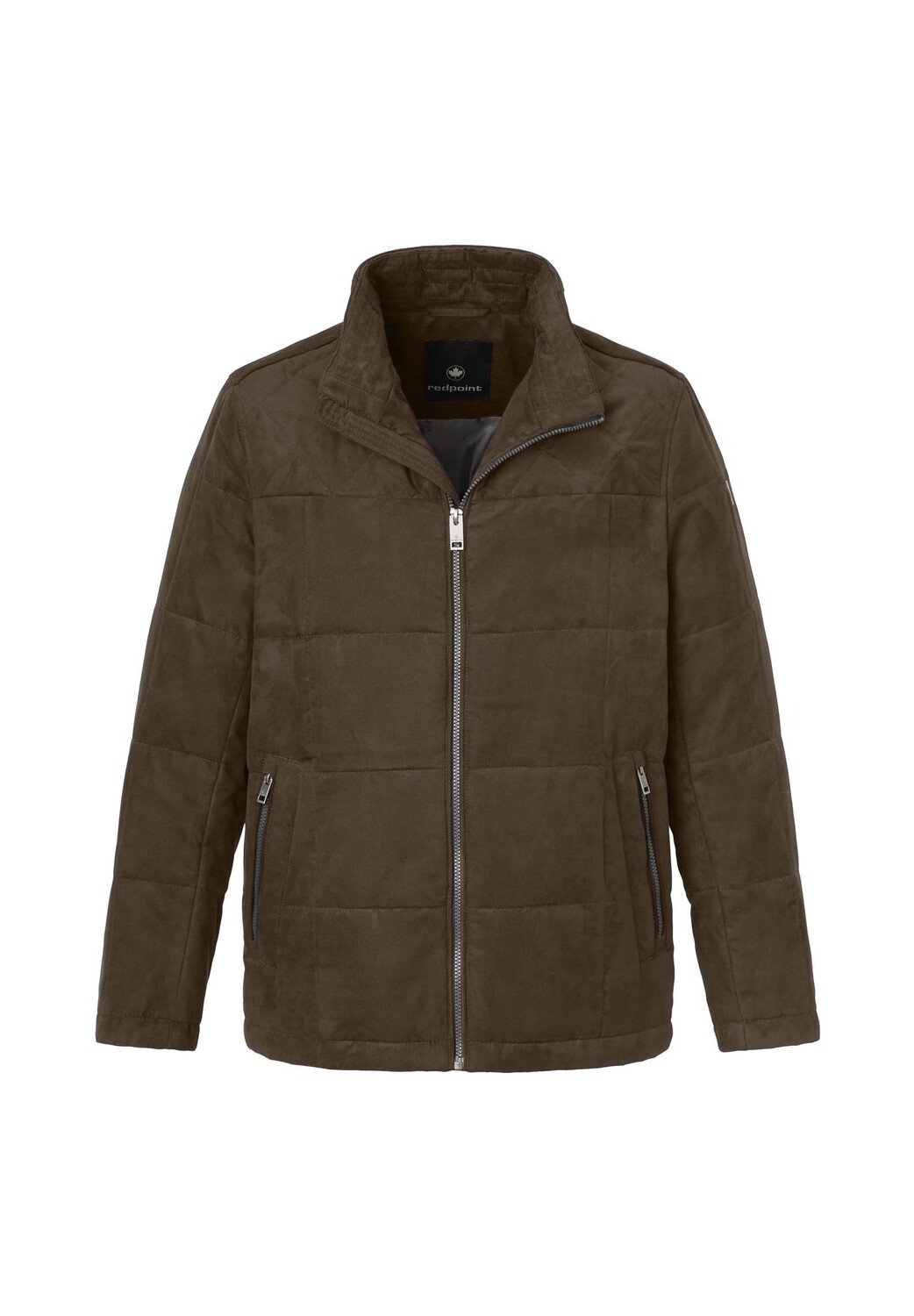 

Куртка из микрозамши стандартного кроя QUINCY Redpoint, цвет Dk. Olive