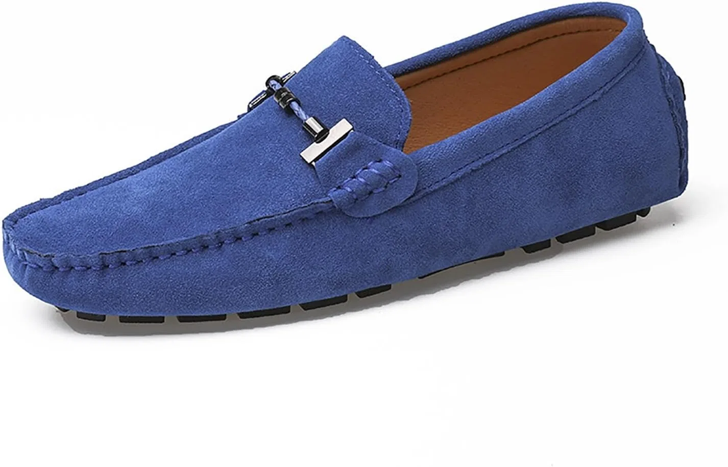 Лоферы мужские повседневные классические мокасины, Royal Blue DAO-UPPSE