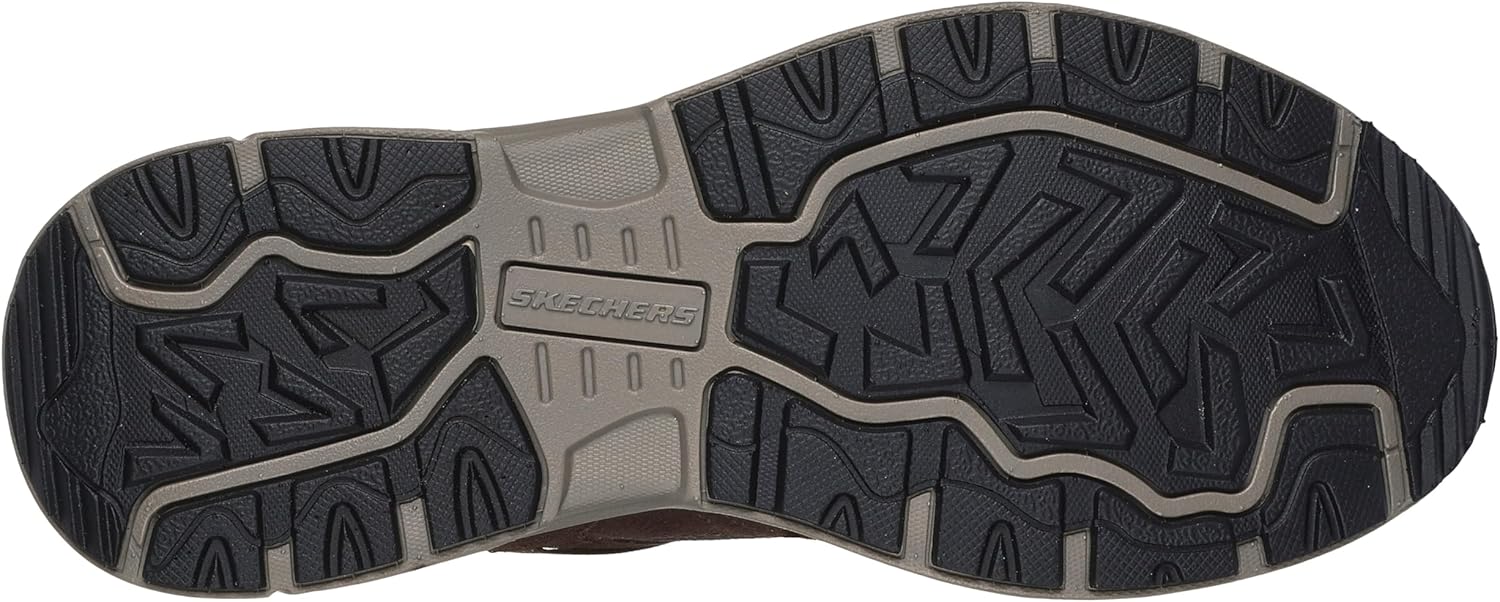 Мужские кроссовки Skechers Oak Canyon Consistent Winne с легким надеванием, черный/коричневый — фото 2