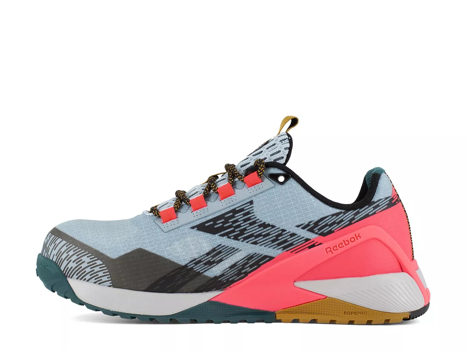 Кроссовки Reebok Work Nano X1 Adventure Composite Toe Work Sneaker - Women's, светло-голубой/мультиколор — фото 3