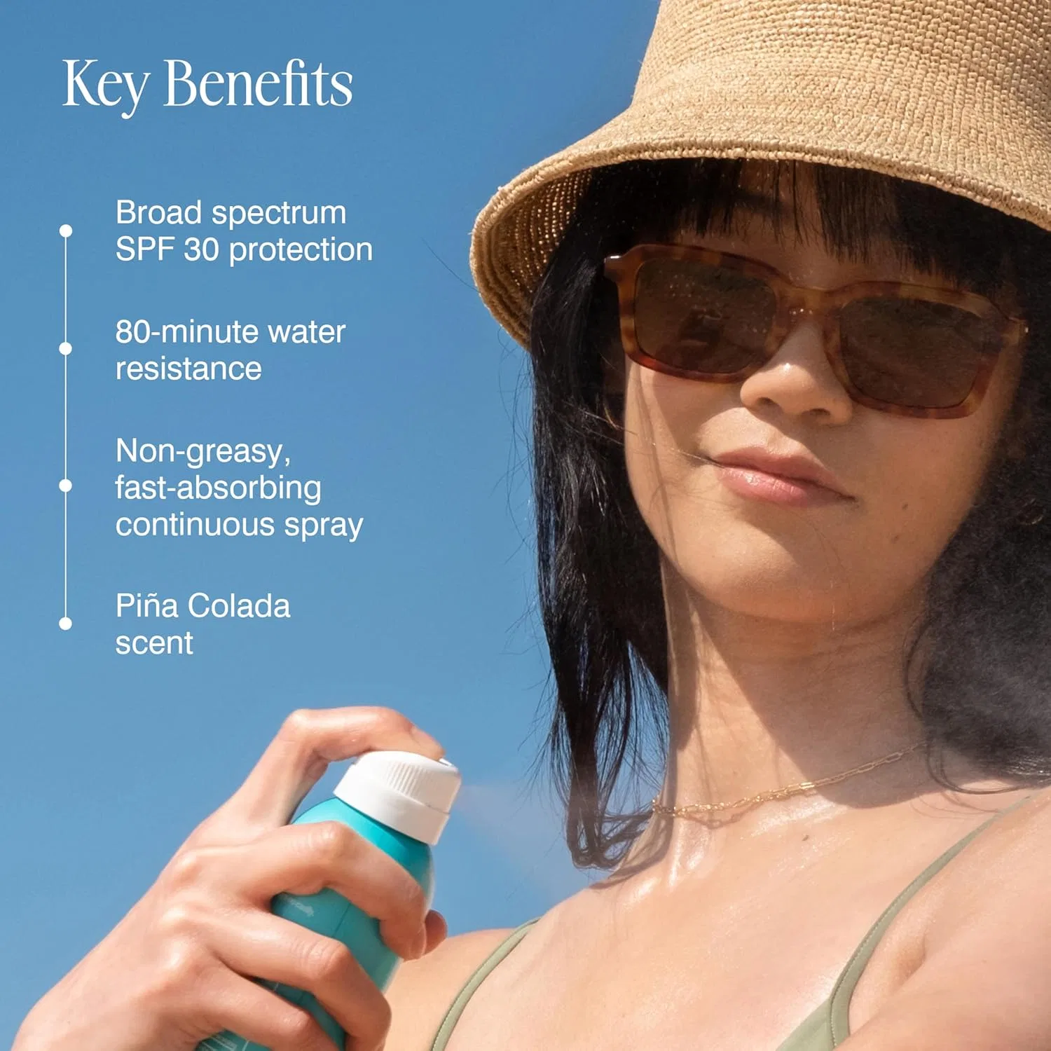 Солнцезащитный спрей COOLA Classic Body Sunscreen Spray SPF 30 Coola — фото 3