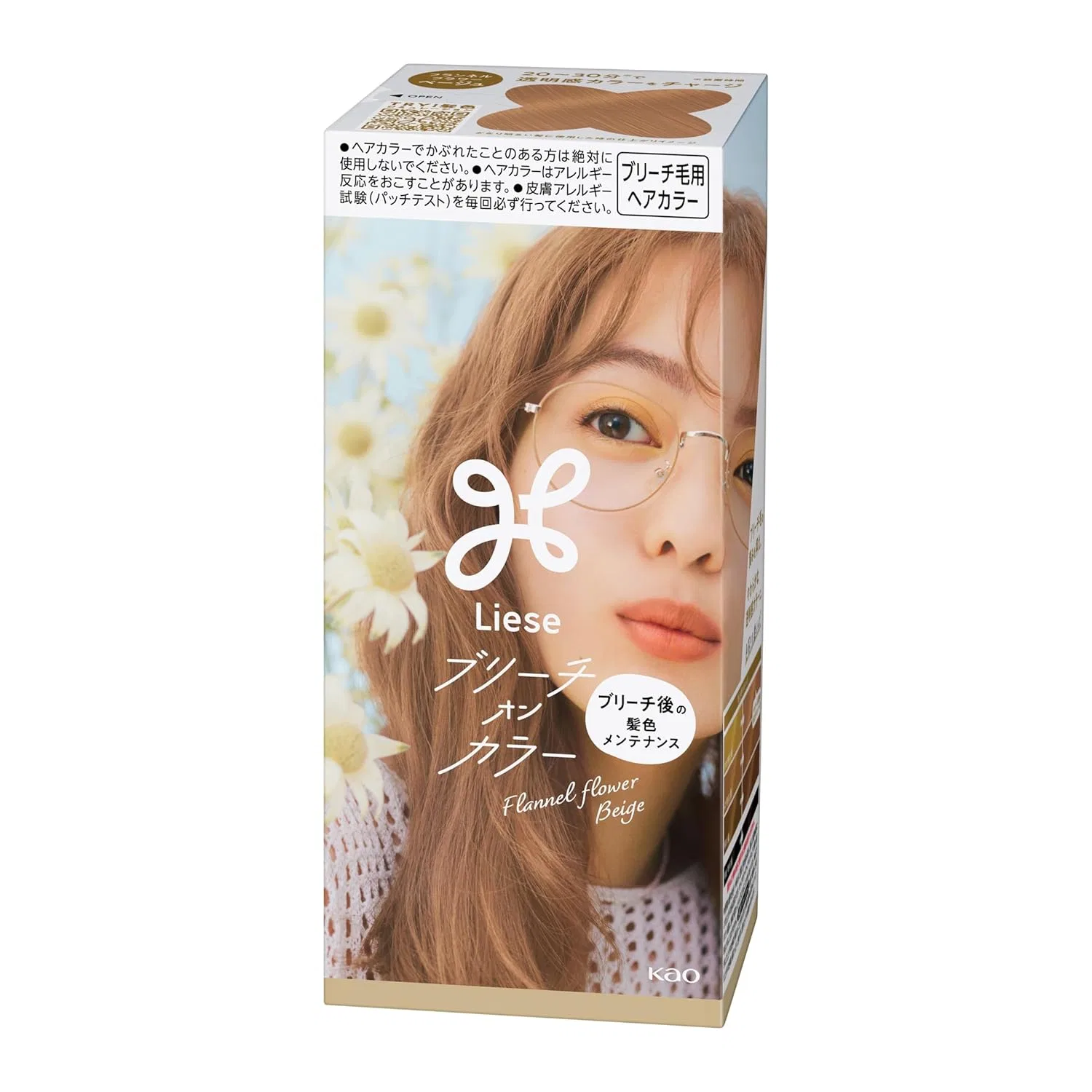 Пенный осветлитель для волос «Bubble Bleach On Hair Colour» от Liese Kao Liese