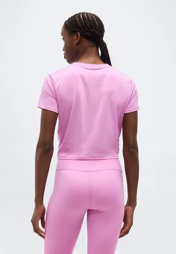 Одна классическая спортивная футболка Nike Performance, Light Magenta/White — фото 3