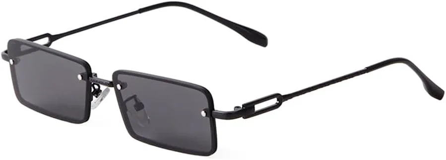 

Модные винтажные солнцезащитные очки для женщин и мужчин в стиле ретро с градиентными линзами, металлические прямоугольные солнцезащитные очки TKKTLLT, C1