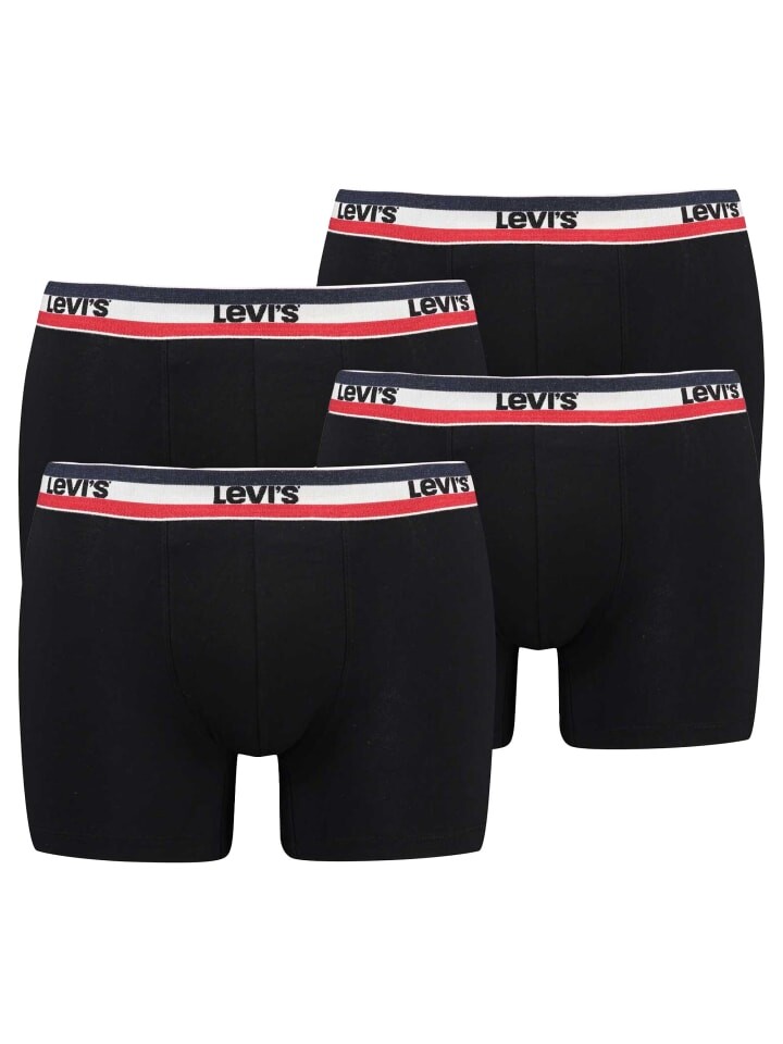 

Боксеры Levi´s short 4er Pack, черный