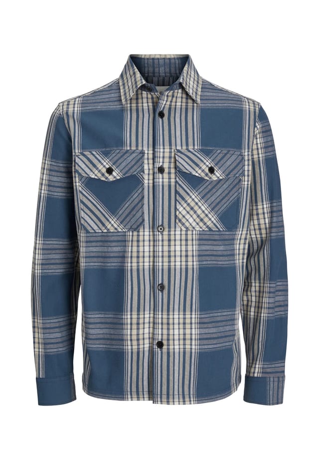 

Рубашка Roy рубашка с длинными рукавами Jack & Jones, синий