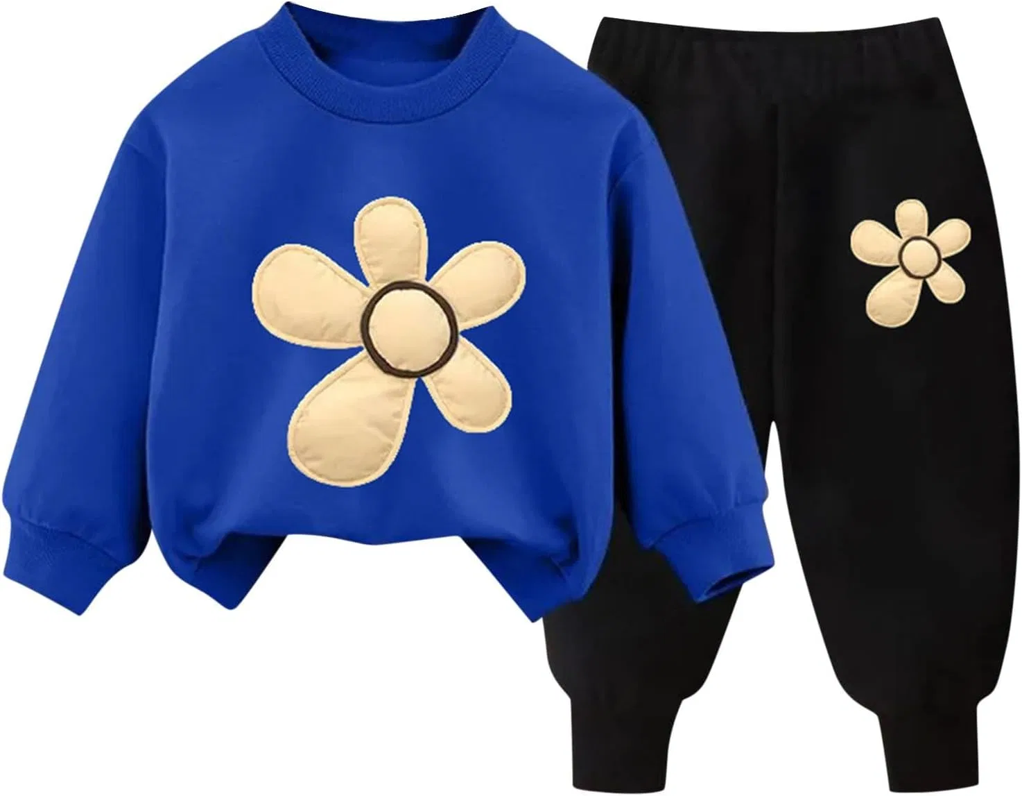 Детский спортивный костюм из полиэстера, 2 предмета, W-24 Royal Blue Boy Girl