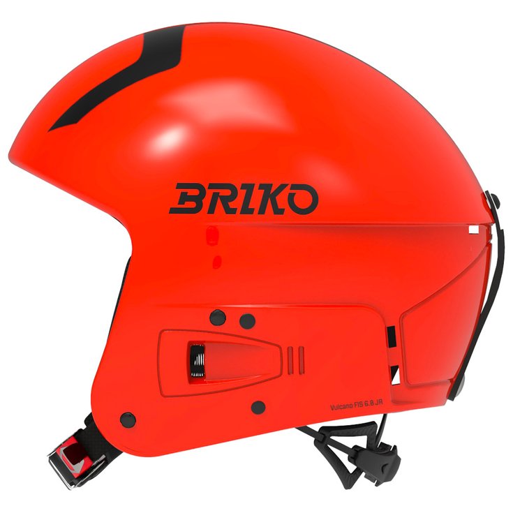 

Шлем vulcano fis 6.8 юниорский блестящий оранжевый флуоресцентный черный - xs Briko