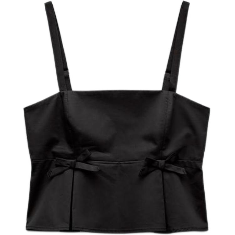 

Футболка женская черная ZARA