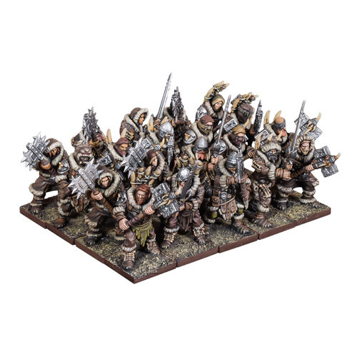 

Фигурка Kings Of War Na Clansmen Two-Handed Weapons Upgrade Mantic Games