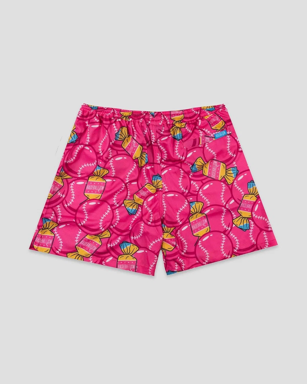 Шорты для бейсбола Youth Bubbles and Doubles Original Bubble Gum Baseballism, розовый — фото 3