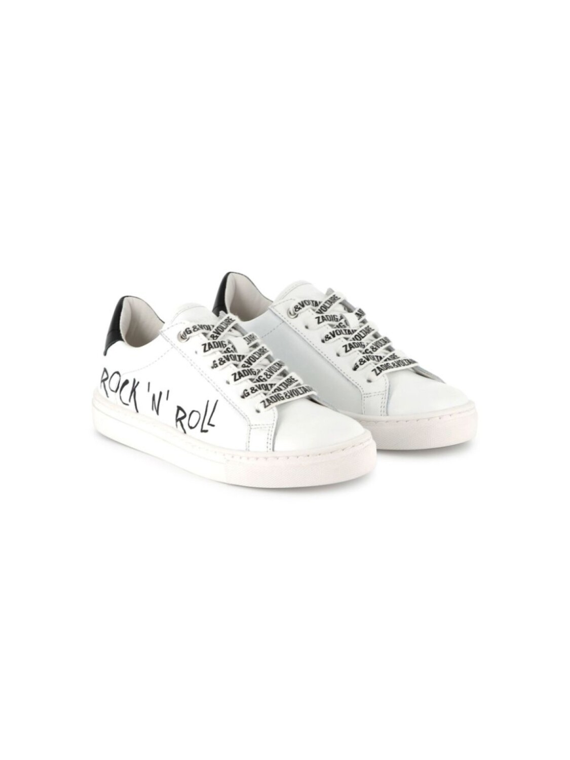 

Детские кожаные кроссовки Zadig & Voltaire Zadig & Voltaire Kids, белый