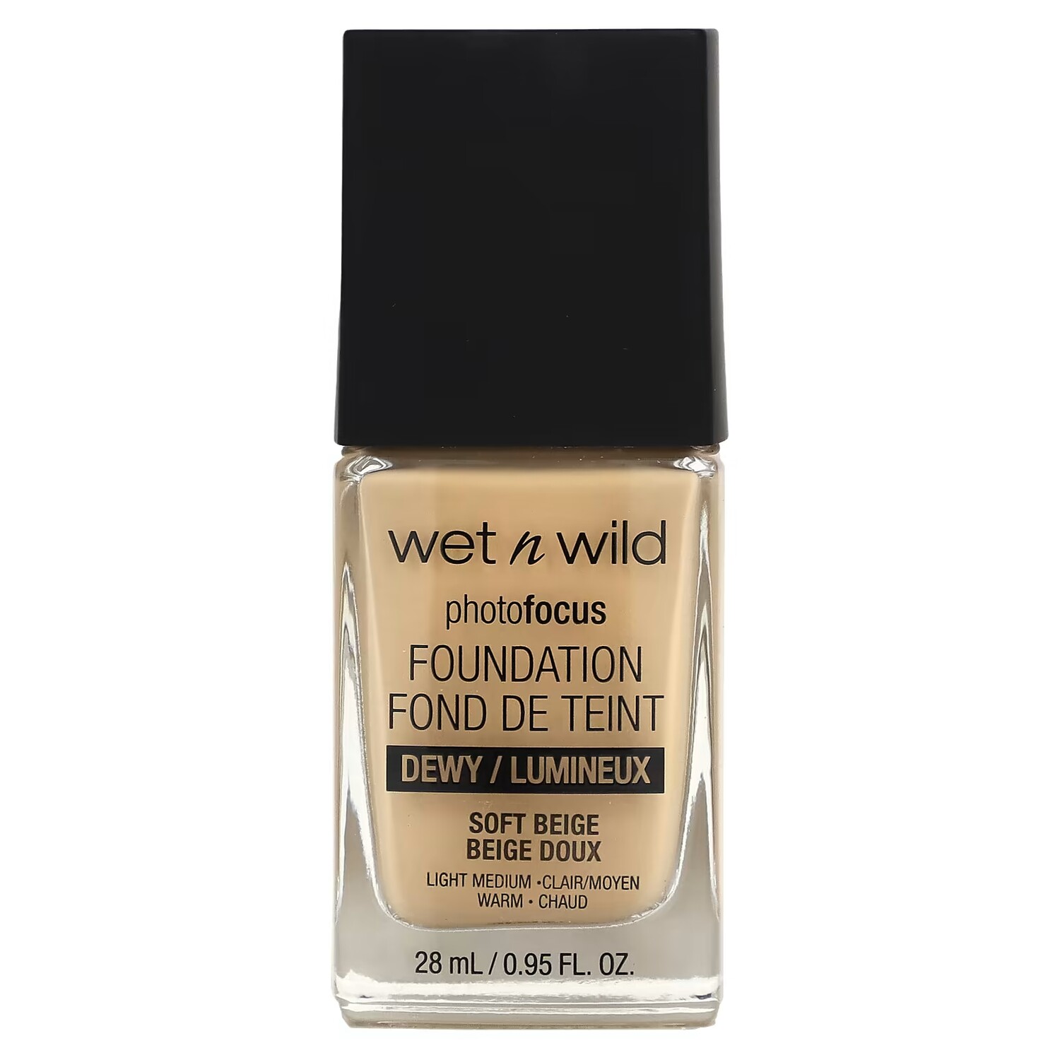 

Основа для макияжа Wet n wild PhotoFocus Soft Beige, 28 мл., бежевый
