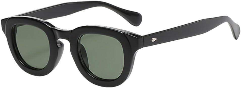 

Солнцезащитные очки MUTYNE в квадратной оправе в стиле ретро для женщин, зеленые и коричневые, мужские, с защитой от УФ-излучения UV400, летние аксессуары, Black With Green