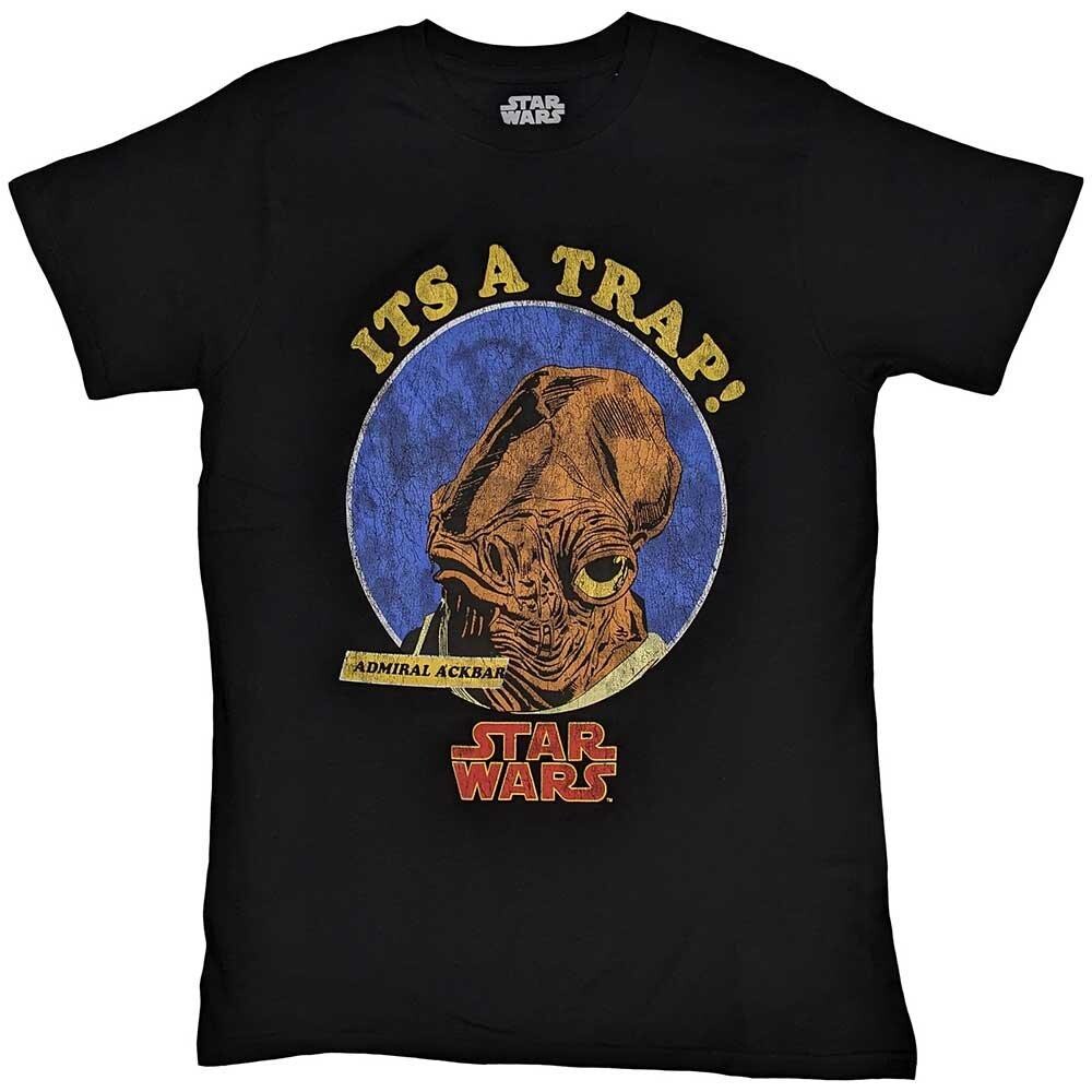 

Футболка «Акбар: это ловушка» Star Wars, черный